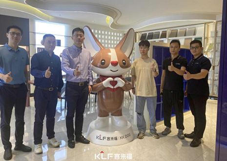熱烈歡迎中國(guó)建博會(huì)領(lǐng)導(dǎo)一行蒞臨客來(lái)福智能科技股份有限公司參觀指導(dǎo)！