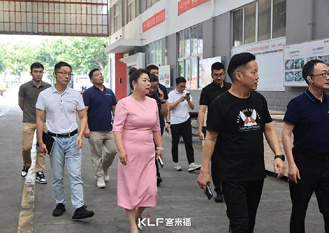熱烈歡迎美菱集團鐘總及團隊一行蒞臨客來福參觀指導！