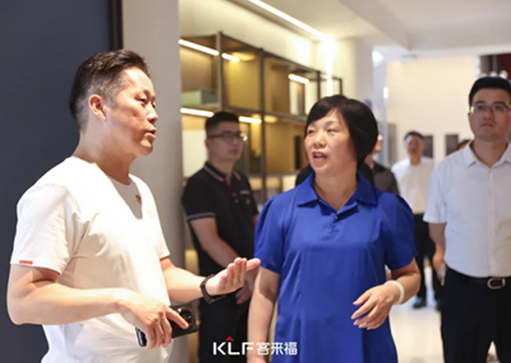 熱烈歡迎南昌市新建區(qū)政協(xié)領導一行蒞臨客來福參觀指導！